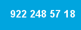 922 248 57 18 922 248 57 18